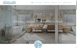 Ocean Lane Interiors website