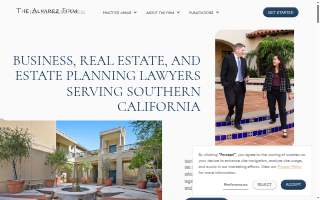The Alvarez Firm website