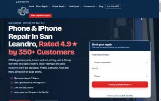Cellular City Phone Repair website