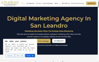 Chabot Business Solutions website
