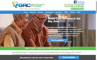 GRC Homecare Provider website