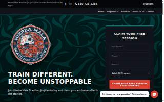 Hierba Mala Brazilian Jiu-Jitsu website