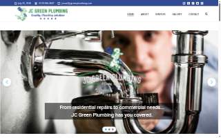 JC Green Plumbing, Inc. of San Leandro website
