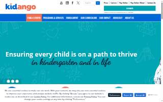 Kidango - Del Rey Center website
