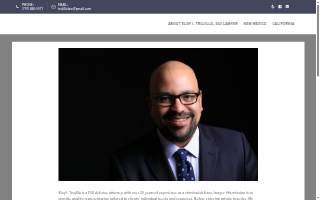 Eloy I. Trujillo, DUI Lawyer website