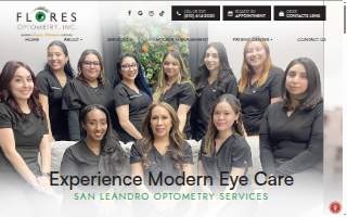 Flores Optometry Inc website