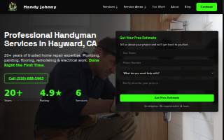 Handy Johnny website