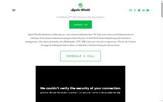 Aquila Wealth Advisors, LLC website