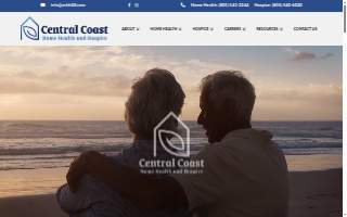Central Coast Home Health and Hospice website
