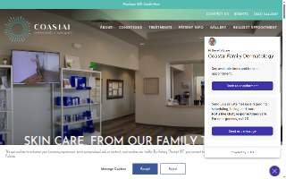 Coastal Dermatology + Aesthetics of San Luis Obispo website