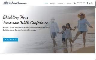 Minton Insurance website