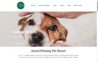 Thousand Hills Pet Resort website