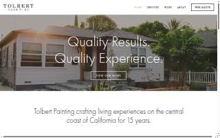 Tolbert Painting website