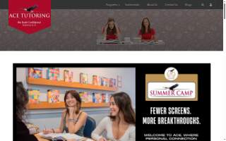 ACE Tutoring of San Marcos website
