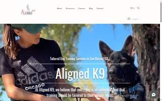 Aligned K9 website