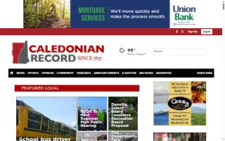 Caledonian Auto Repair website