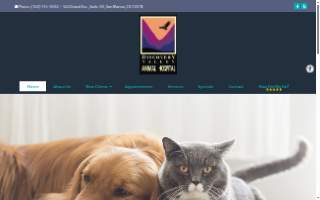 Discovery Valley Animal Hospital website