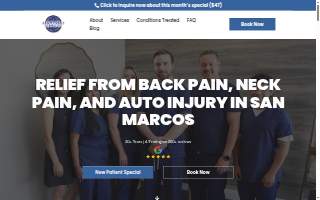 Hernandez Chiropractic website