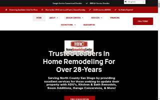 Home Remodeling Center website