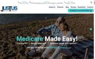 Just Us Insurance Services, Inc. website
