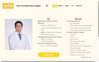 Vita Acupuncture & Herbs website