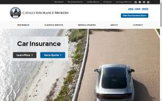 Catalli Insurance Brokers website