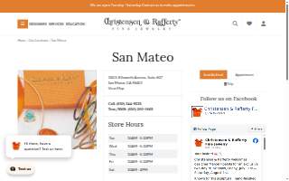 Christensen & Rafferty Fine Jewelry website