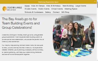 Create, Mix and Mingle website