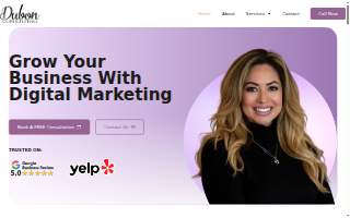 Dubon Consulting - Digital Marketing, SEO Services, Web Design, Social Media Management website