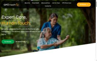 OPO Health website