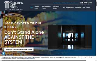 The Blalock Law Firm, PC of San Mateo website