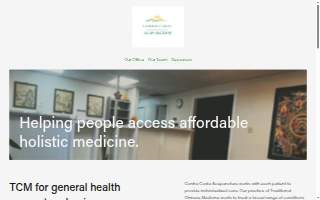 Contra Costa Acupuncture website
