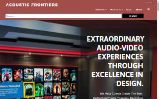 Acoustic Frontiers LLC website