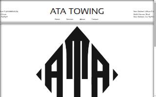 Ata Towing San Rafael website