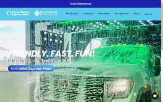 BlueWave Express Car Wash of Brownsville website