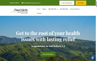 Daniel Martin Acupuncture website