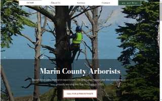 Marin County Arborists website