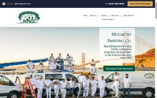 McCarthy Painting Co. website