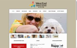 West End Animal Center website