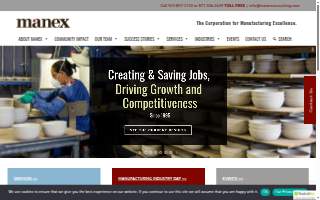 Manex Consulting website
