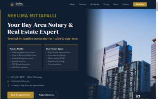 Neelima Notary website