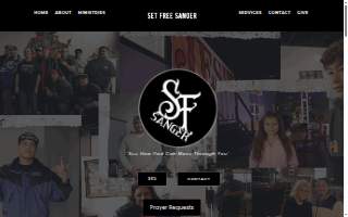 Set Free Sanger website