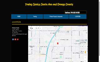 Coast to Coast Towing website