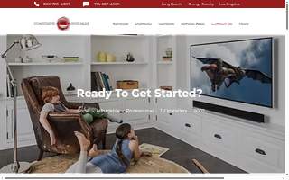 Coastline TV Installs of Santa Ana website