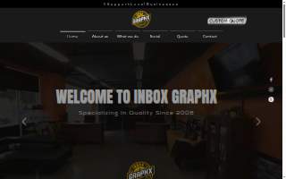 Inbox Graphx website