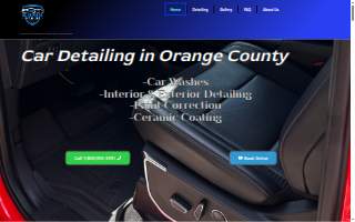 OC Express Detailing website