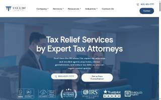 Tax Law Advocates website