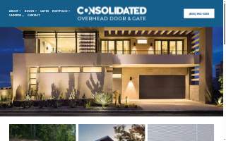 Consolidated Overhead Door & Gate website