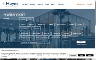 Hayes Commercial Group website
