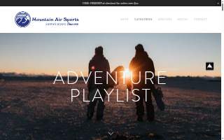 Mountain Air Sports website